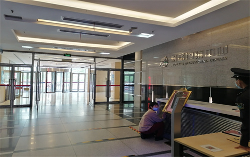 枫蓝国际中心大堂