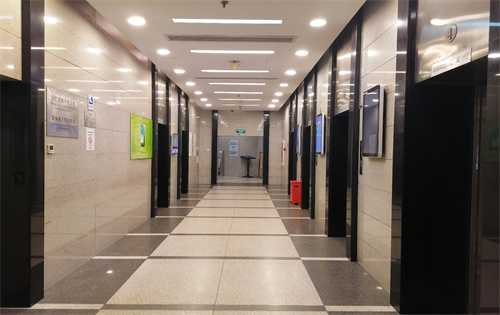 枫蓝国际中心电梯